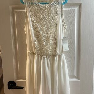 Zara Cream Sleeveless Sundress for Brides